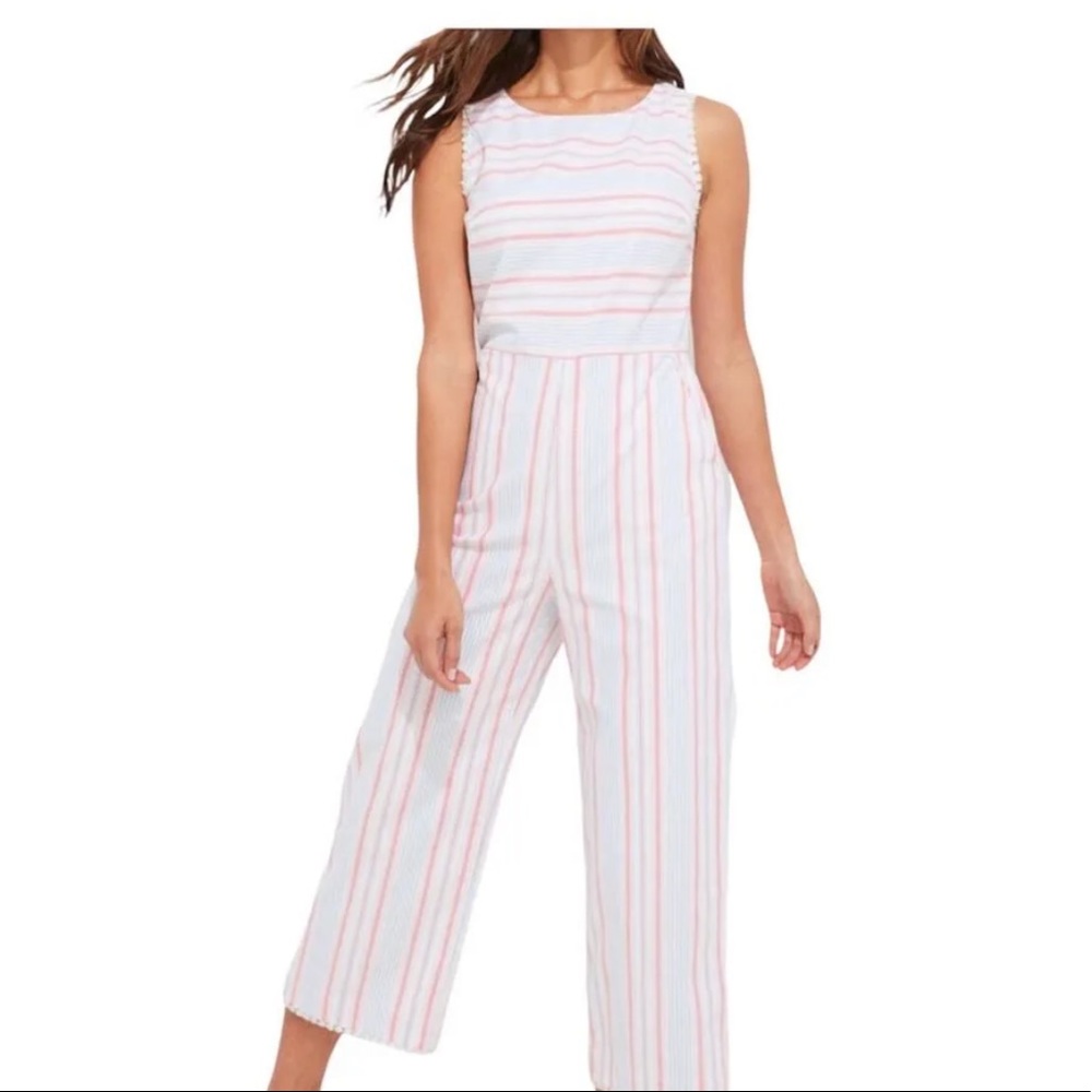 Vineyard Vines Abacos Striped Tassel Jumpsuit. NWT